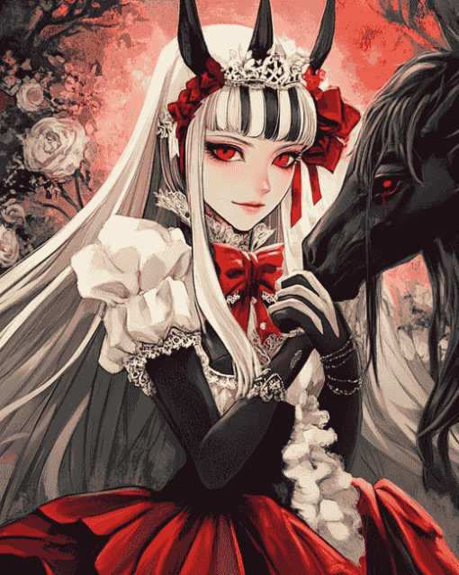 Celestia Ludenberg Anime Diamond Painting