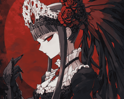 Celestia Ludenberg Anime Diamond Painting