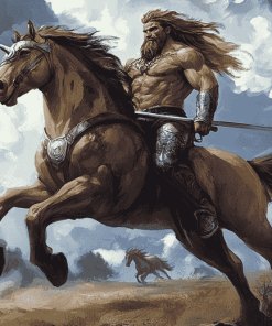 Centaur Fantasy Warrior Diamond Painting