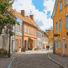 Central Lund Street View Diamond Painting