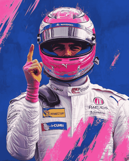 Champion Racer Lance Stroll Diamond Painting