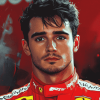 Charles Leclerc Racing Legend Diamond Painting