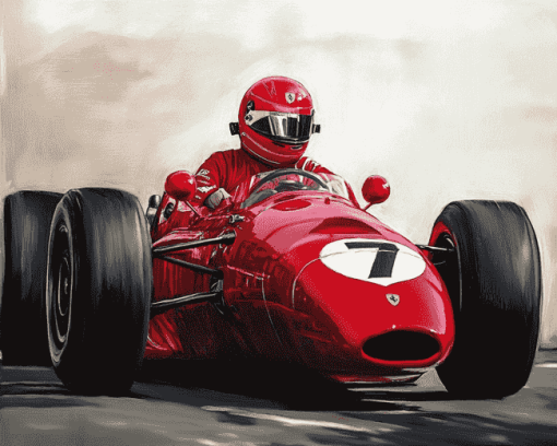 Charles Racing Legends Diamond Painting