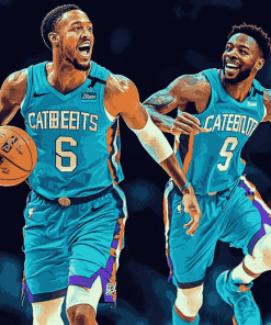 Charlotte Hornets Basketball Diamond Painting