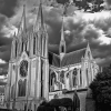 Chartres Cathedral Black And White Diamond Painting