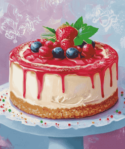 Cheesecake Foodie Diamond Painting