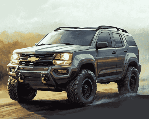 Chevrolet Tracker Concept Diamond Painting