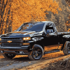 Chevy Truck with Powerful Engine Diamond Painting