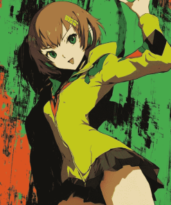 Chie Persona 4 Anime Diamond Painting