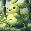 Chikorita Pokemon Diamond Painting