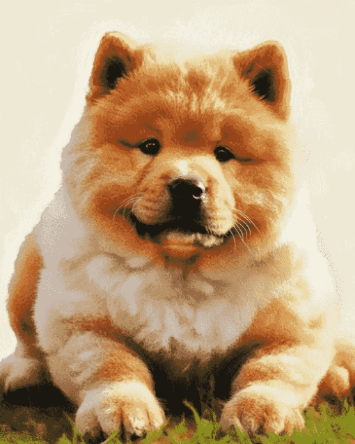 Chow Chow Dog Diamond Painting