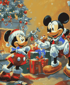 Christmas Mickey Mouse Diamond Painting