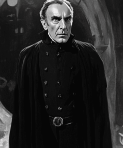 Christopher Lee Dracula Iconic Diamond Painting