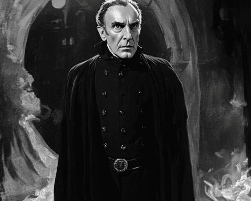 Christopher Lee Dracula Iconic Diamond Painting