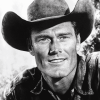 Chuck Connors Black and White Diamond Painting