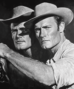 Chuck Connors Classic Film Star Diamond Painting