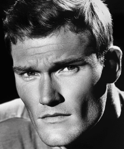 Chuck Connors Monochrome Diamond Painting