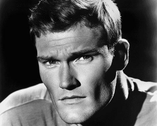 Chuck Connors Monochrome Diamond Painting