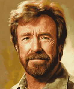 Chuck Norris Celebrity Diamond Painting