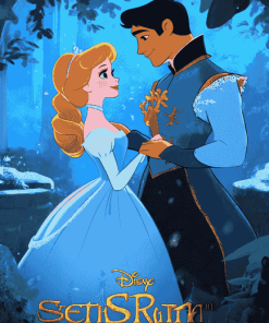 Cinderella Animation Diamond Painting