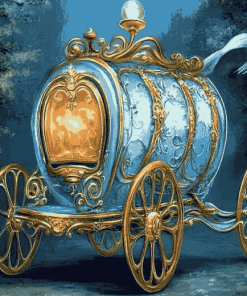 Cinderella Carriage Diamond Painting