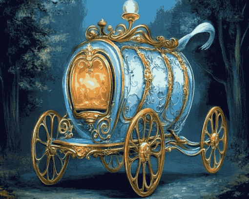 Cinderella Carriage Diamond Painting