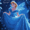 Cinderella Fairy Godmother Diamond Painting