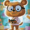 Cindy Bear Animation Diamond Painting