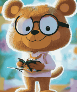 Cindy Bear Animation Diamond Painting