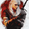 Ciri from The Witcher Diamond Painting