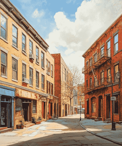 City Streets of Troy Diamond Painting