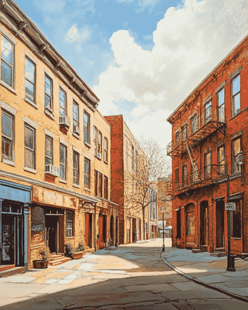 City Streets of Troy Diamond Painting