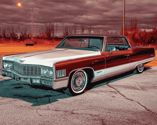 Classic 1967 Cadillac Diamond Painting