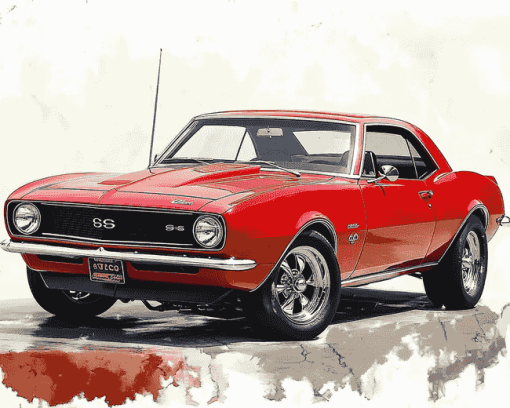 Classic 1967 Camaro Diamond Painting