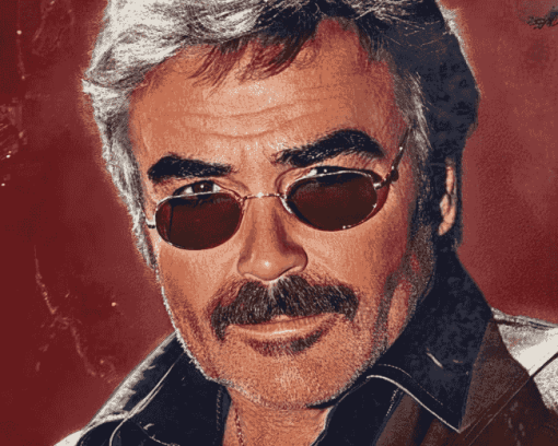 Classic Burt Reynolds Diamond Painting