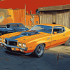 Classic Pontiac 1970 GTO Diamond Painting