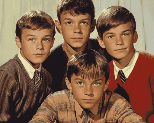 Classic TV Characters My Three Sons Diamond Painting