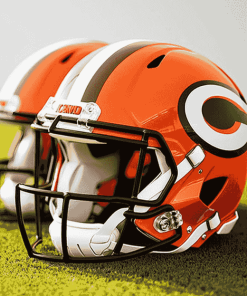 Cleveland Browns Football Helmet Diamond Painting