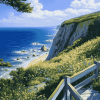 Cliffs of Block Island Diamond Painting