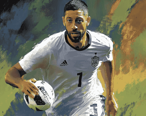 Clint Dempsey Soccer Legend Diamond Painting