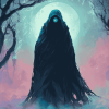 Cloaked Fantasy Figure Diamond Painting