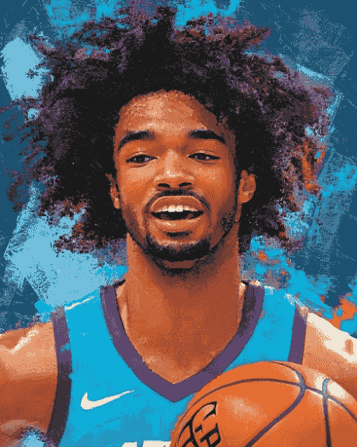 Coby White Basketball Diamond Painting