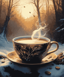 Coffee Fantasy Diamond Painting