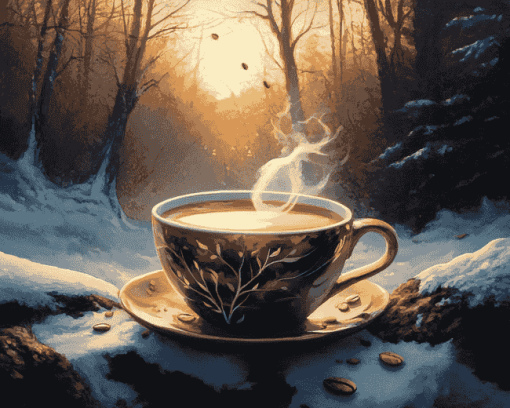 Coffee Fantasy Diamond Painting