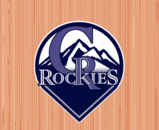 Colorado Rockies Baseball Logo Diamond Painting