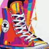 Colorful Converse Pop Art Diamond Painting