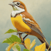 Colorful Dickcissel Bird Diamond Painting