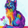 Colorful Kitty Fun Diamond Painting