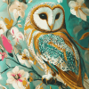 Colorful Owl Starla Michelle Diamond Painting