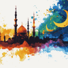 Colorful Ramadan Kareem Art Diamond Painting